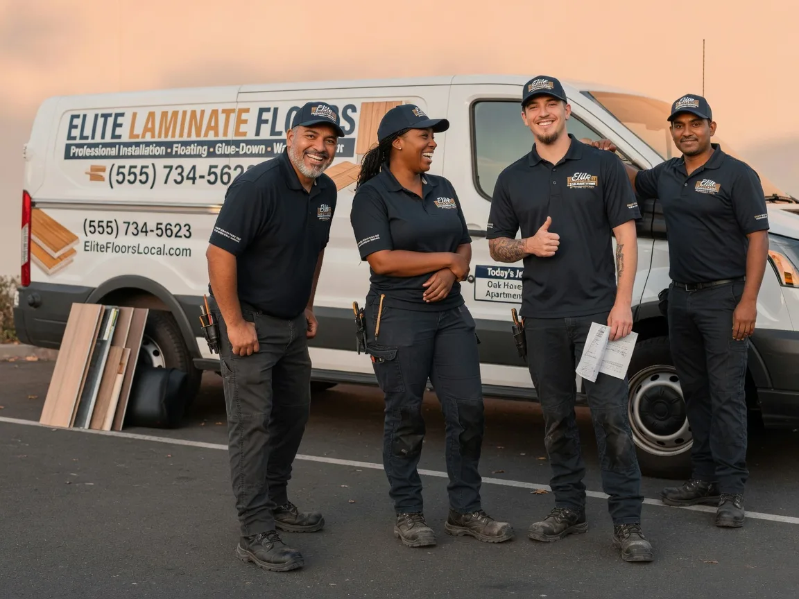 Laminate flooring installation company in Ryde, CA